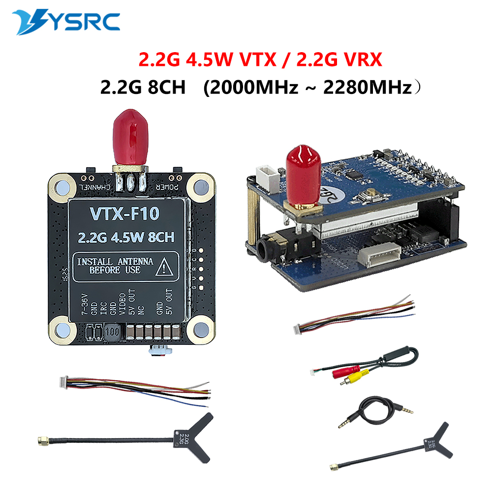 Fpv Drone Receiver - Видеопередатчик FPV 2.0-2.2G 4.5W VTX 8CH