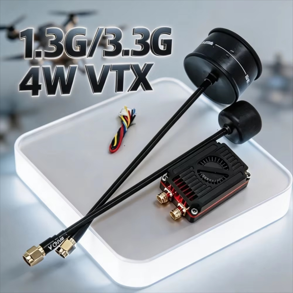 Fpv Drone Battery - Rushfpv Rush 1.3G/3.3G 4W 7-30V Двухдиапазонный
