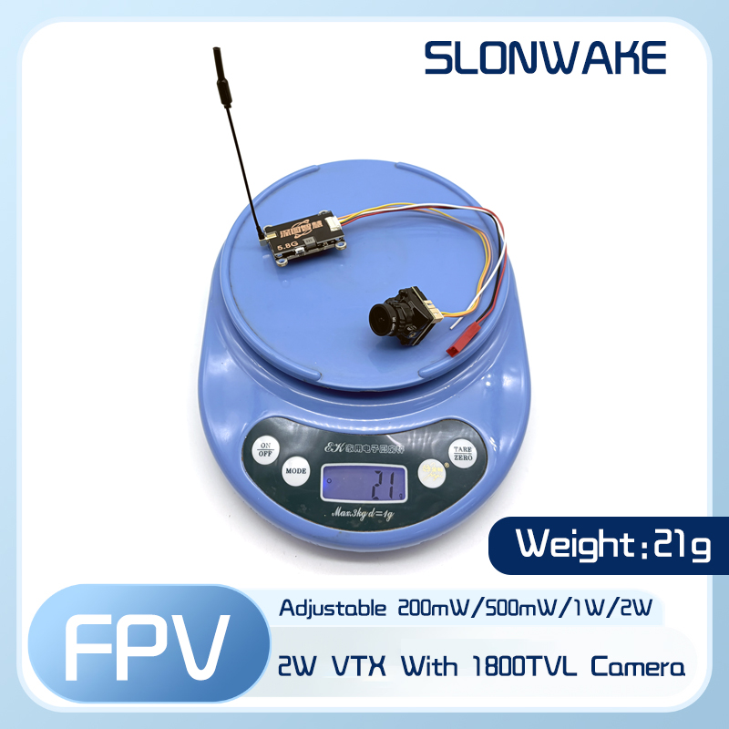 SLONWAKE 5.8G 56CH 2W передатч – обзор и цена Fpv Drone Camera