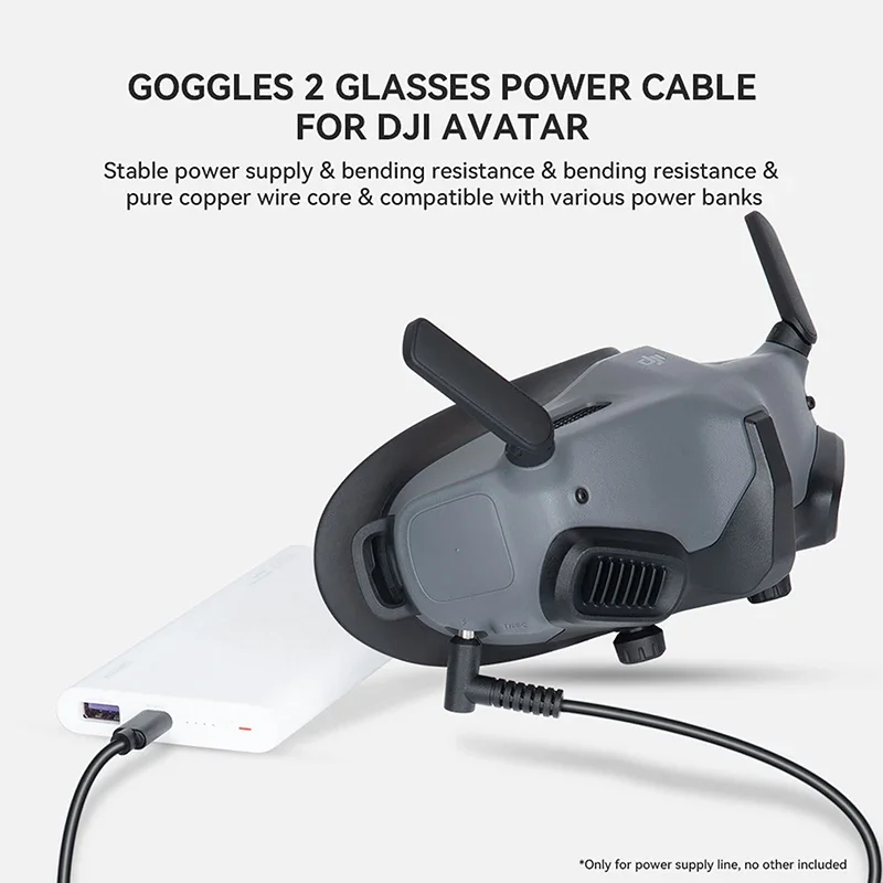 Зарядный кабель Type-C для DJI – обзор и цена Fpv Drone Goggles